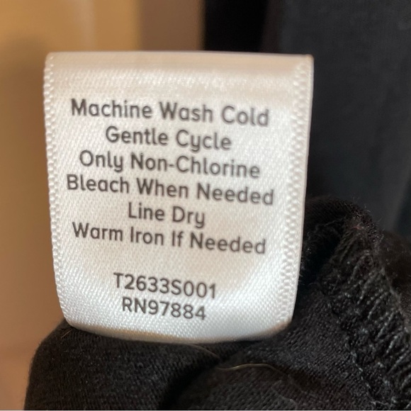 Roan + Ryan Maxi Dress Women's XS Black Square Neck Spaghetti Strap Smocked - Picture 10 of 12